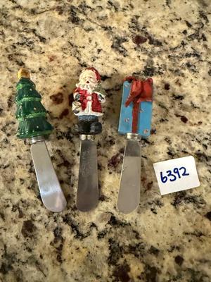 Holiday cheese spreaders