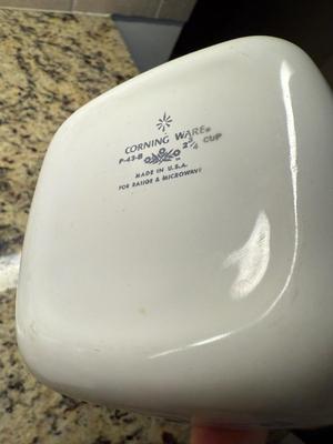 2 3/4 cup Corning Ware dish