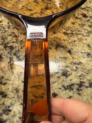 Vision casserole and sauce pan-one lid