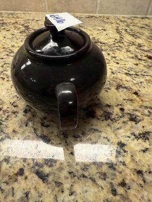 Black teapot