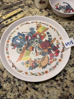 Kids plate,bowl,rattle, spoons