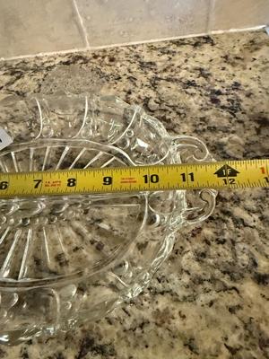 3 section serving dish