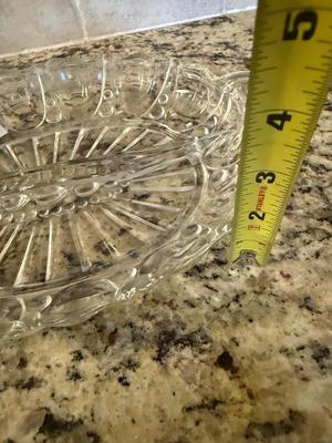3 section serving dish
