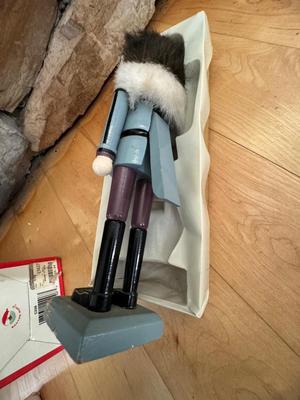 Vintage Musical Reindeer & Old World Nutcracker