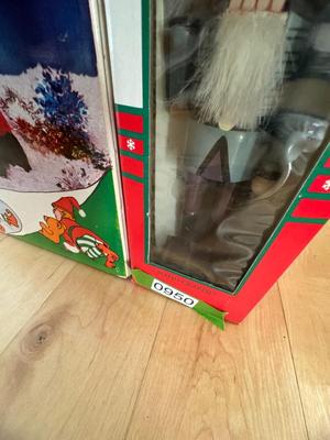 Vintage Musical Reindeer & Old World Nutcracker