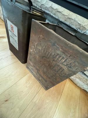 Vintage Baltimore Md. Spice Can and Black & Decker Oil Can