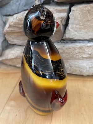 Hand Blown Glass - Cat Figurine - Unmarked