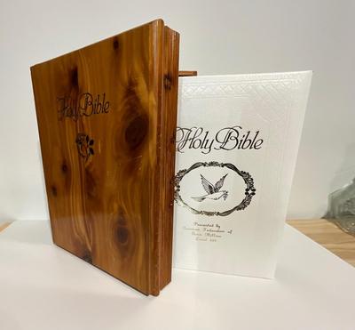 Jesus Plate, BIBLE/and box, Jesus Rock