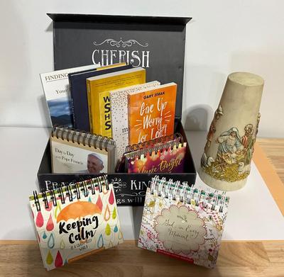 Inspirational group of books, plus