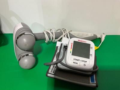 Massager and Blood Pressure Monitor