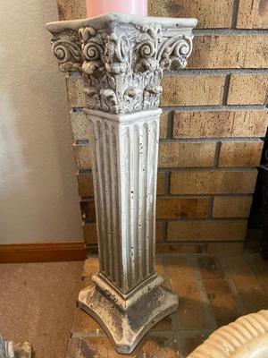 TWO PILLARS & TWO FLOWER POTS