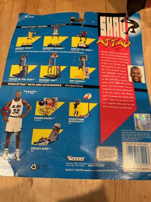 NBA Action Figures SHAQ ‘Magic’ plus others (Sealed)