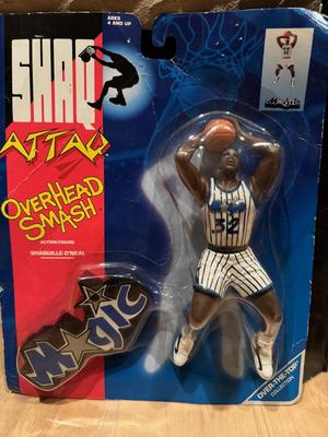 NBA Action Figures SHAQ ‘Magic’ plus others (Sealed)