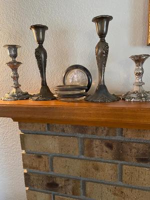 CANDLE HOLDERS AND COASTERS