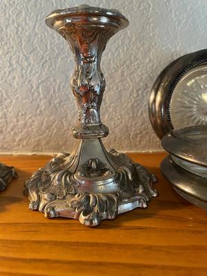 CANDLE HOLDERS AND COASTERS
