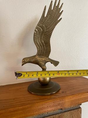 SOLID BRASS EAGLE & A SHEET MUSIC HOLDER