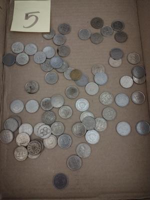 Foreign coins