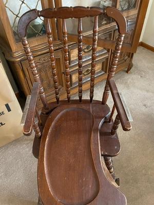 VINTAGE JENNY LIND HIGH CHAIR
