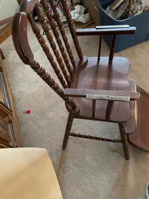 VINTAGE JENNY LIND HIGH CHAIR