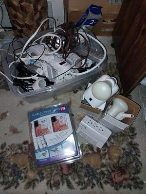 Surge Protectors-Extension Cords-Night Lights-Multi Plugins