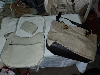 Two Ladies Purses and small wallet
