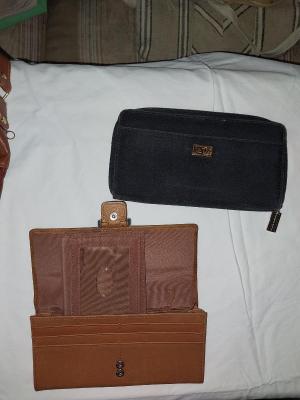 New Leather Purse and Two Wallets