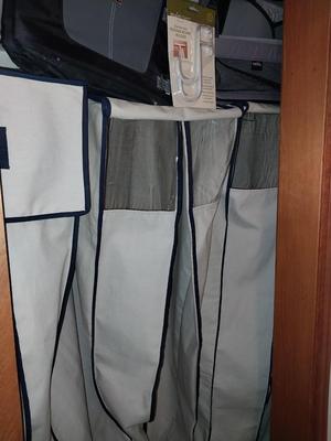 Three Hanging Closet Clothes Storage and Other Storage Boxs/Bags