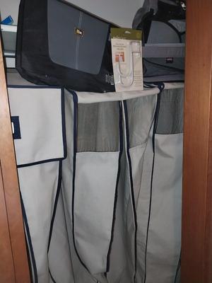 Three Hanging Closet Clothes Storage and Other Storage Boxs/Bags