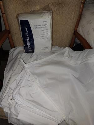 Serta Thick mattress pad & New Mattress Protecter
