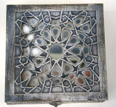 Vintage Silverplate Dresser Box