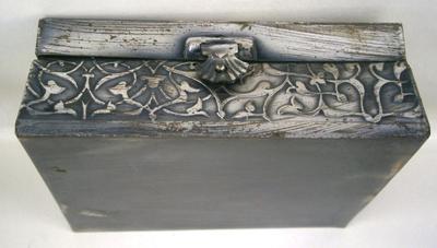 Vintage Silverplate Dresser Box