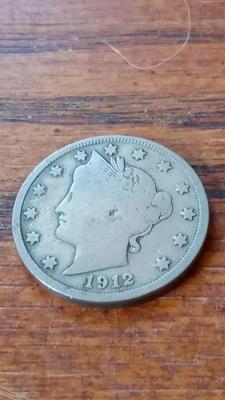 LOT 50 1912-D LIBERTY HEAD NICKEL