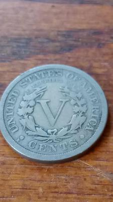 LOT 50 1912-D LIBERTY HEAD NICKEL