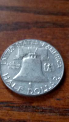 LOT 56 1963 FRANKLIN HALF DOLLAR
