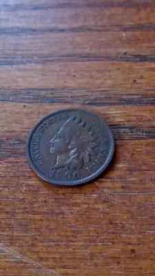 LOT 58 1900 INDIAN HEAD PENNY