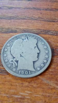 LOT 59 EARLY SILVER HALF DOLLAR