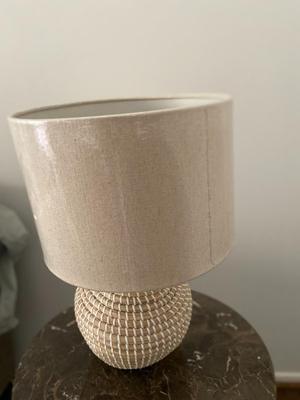 Wicker Base Table Lamp