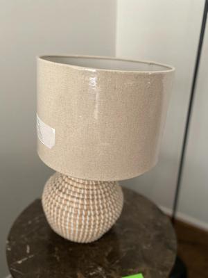 Wicker Base Table Lamp