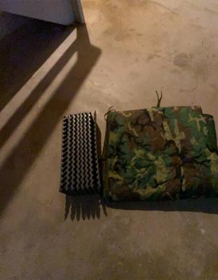 Camouflage Blanket and Sleeping Mat