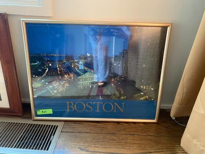 City of Boston Framed Print