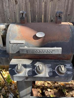 BRINKMANN DUAL SMOKER AND GRILL
