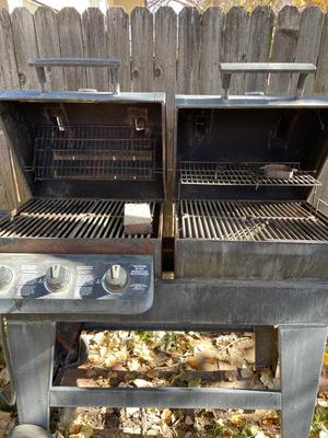 BRINKMANN DUAL SMOKER AND GRILL