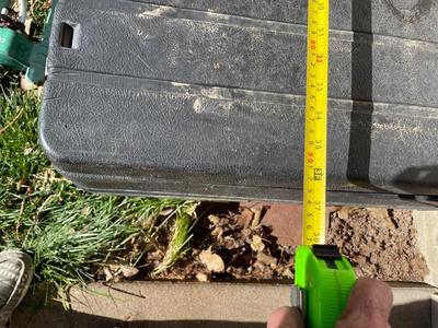 TUFF STORAGE BIN WITH HOSE AND SPRINKLERS