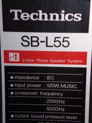 Technics 3-way speaker, pair