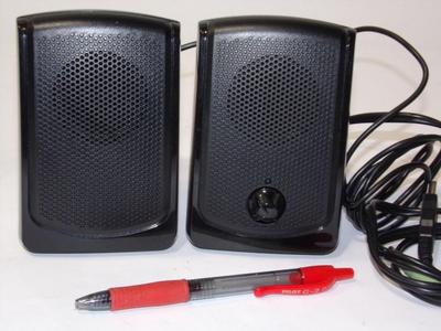 USB powered stereo speakers. pair