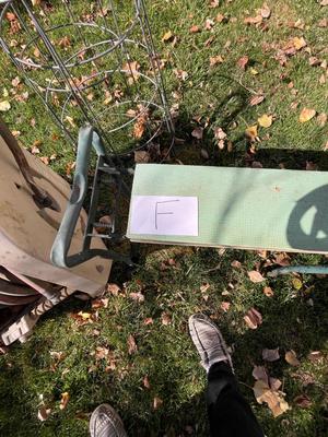HOSE ON REEL PLUS GARDEN STOOL AND KNEELER