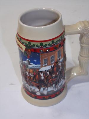 2003 Budweiser Holiday Stein