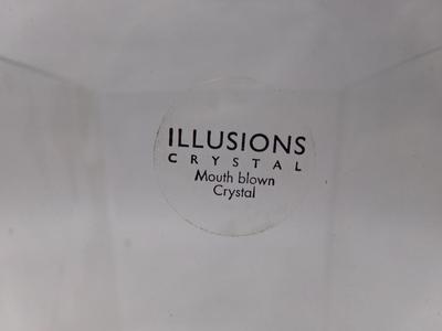 Illusions crystal bowl