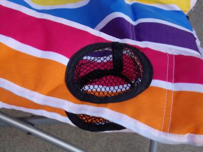 Camp/patio folding 2 way chair