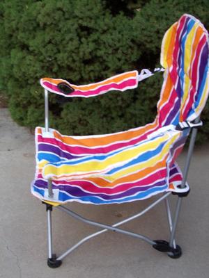 Camp/patio folding 2 way chair